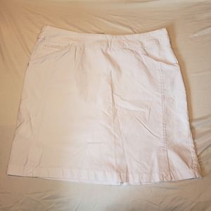 Tribal white stretch skirt mini size 12